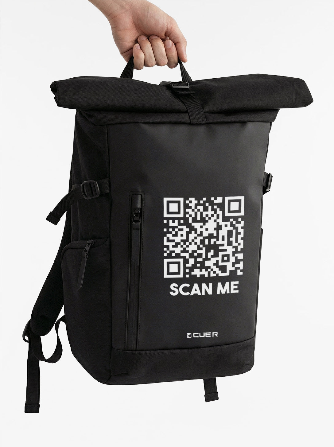 tumi backpack qr code QR Code Backpack - SCAN ME