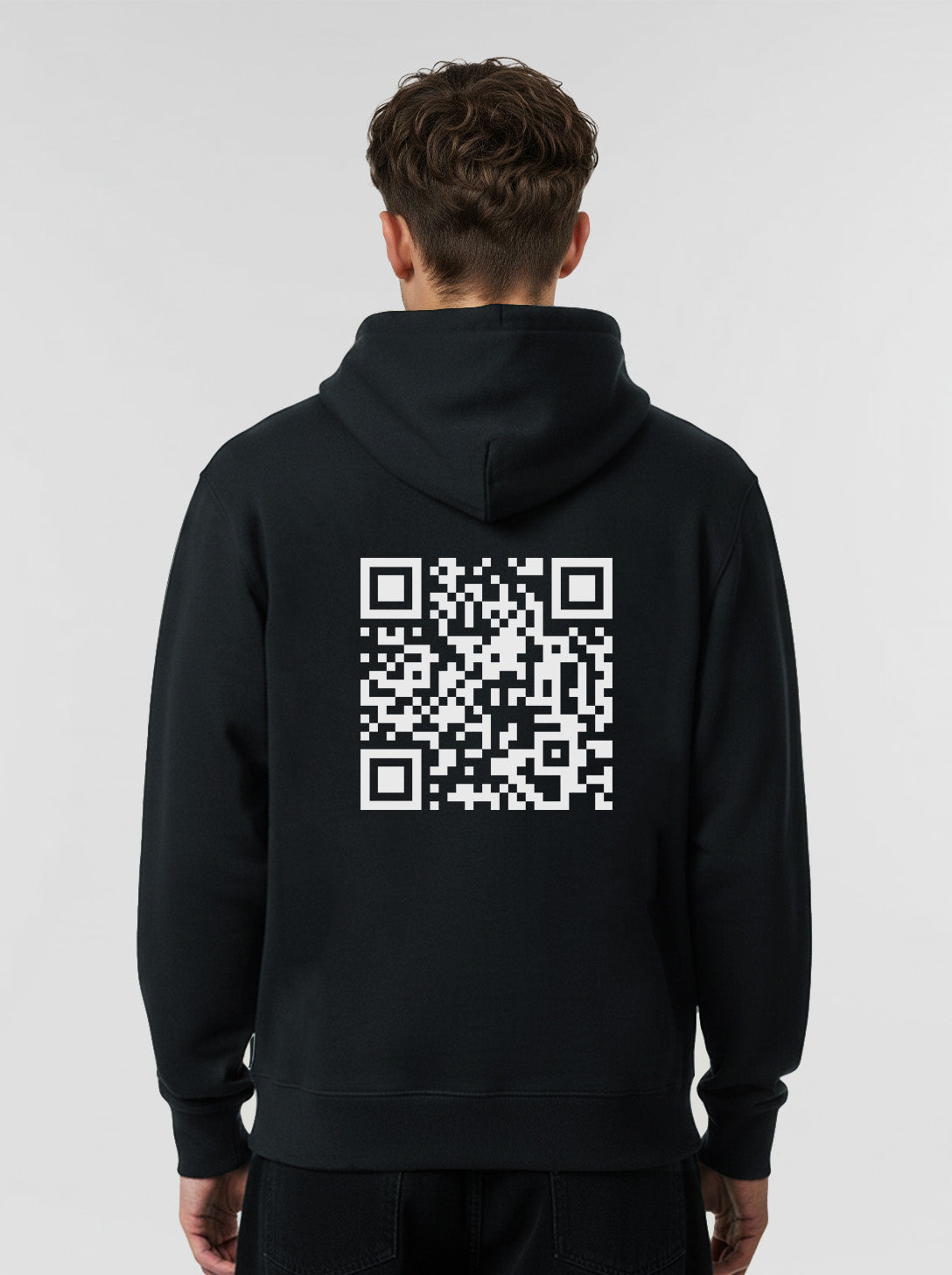 QR Code Hoodie Unisex - CLASSIC