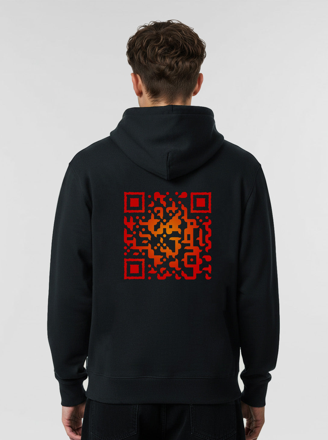 QR Code Hoodie Unisex - FIREBALL
