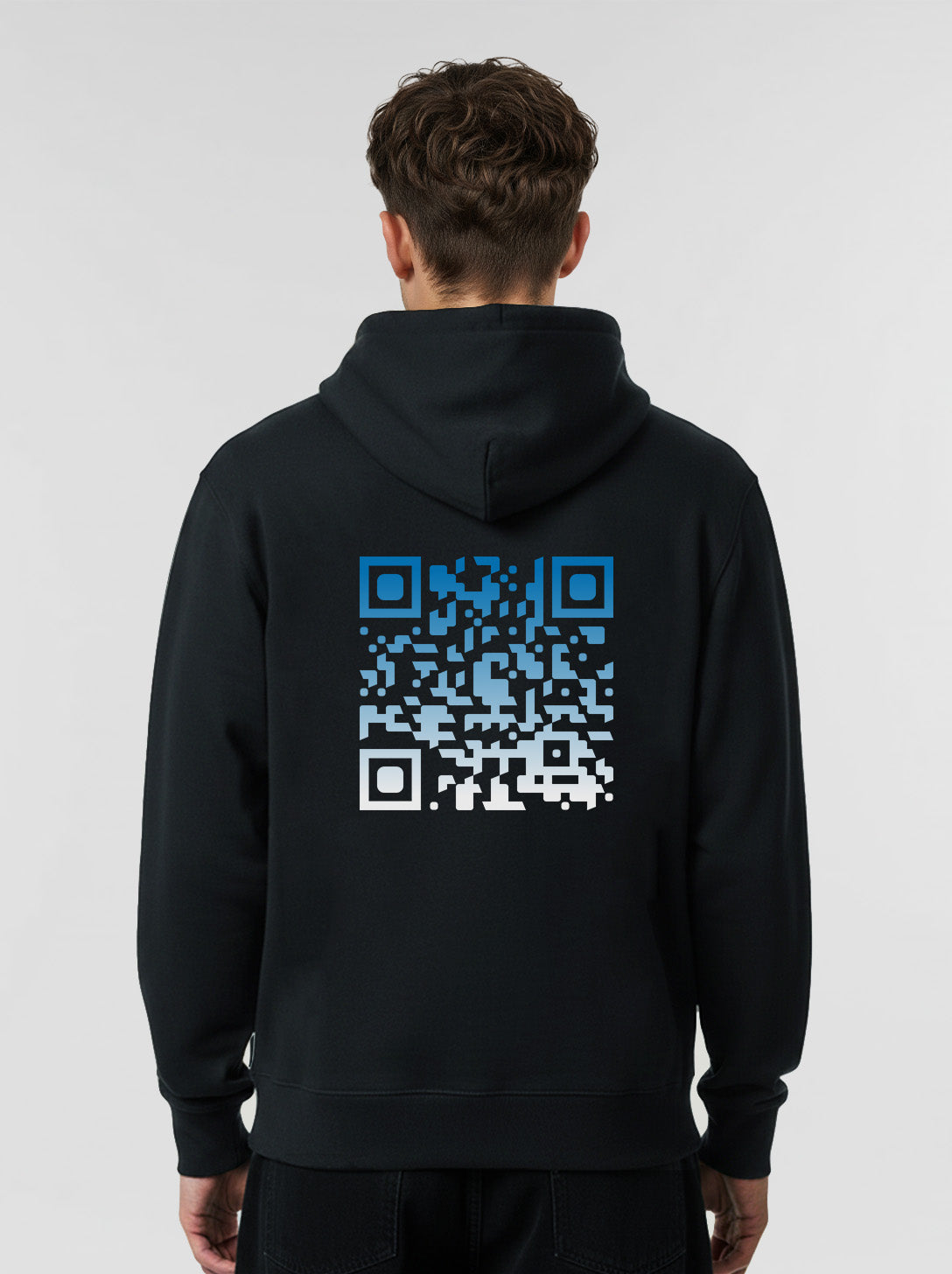 QR-Code Hoodie Unisex - NIGHTFALL
