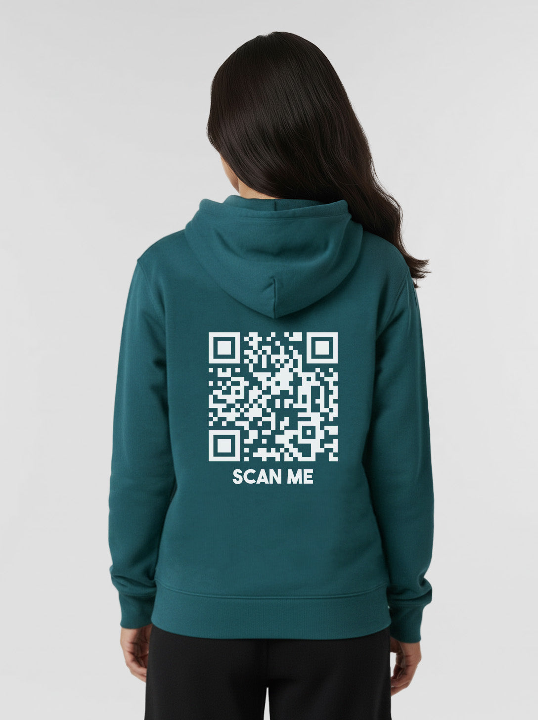 QR Code Hoodie Unisex - Scan Me - CLASSIC