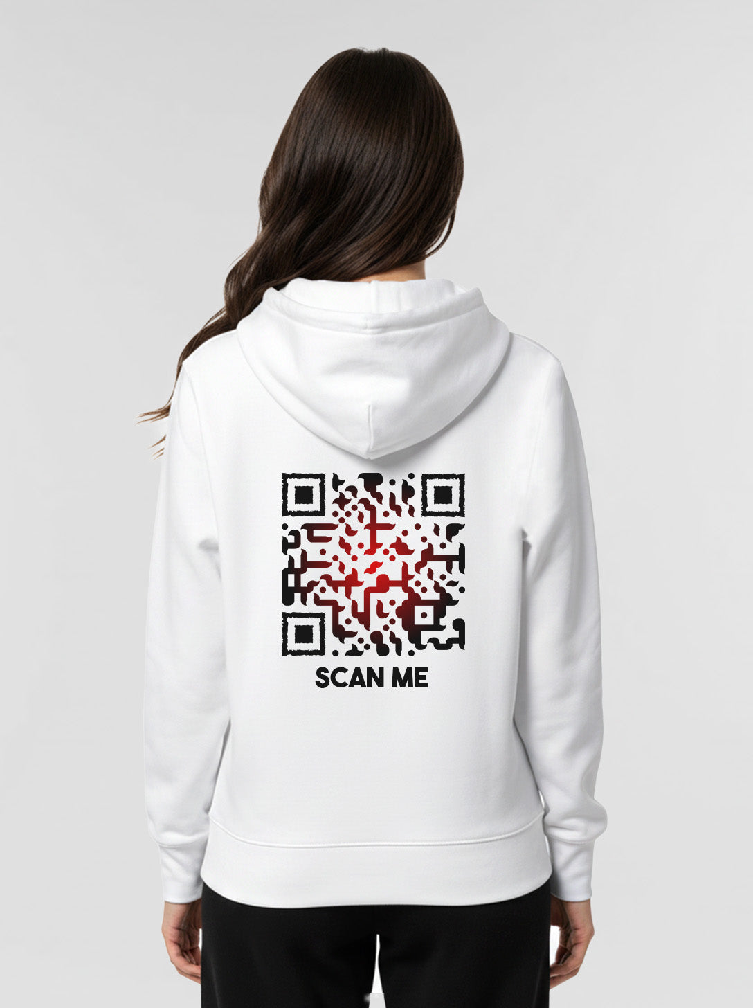 QR Code Hoodie Unisex - Scan Me - BLACKSMITH
