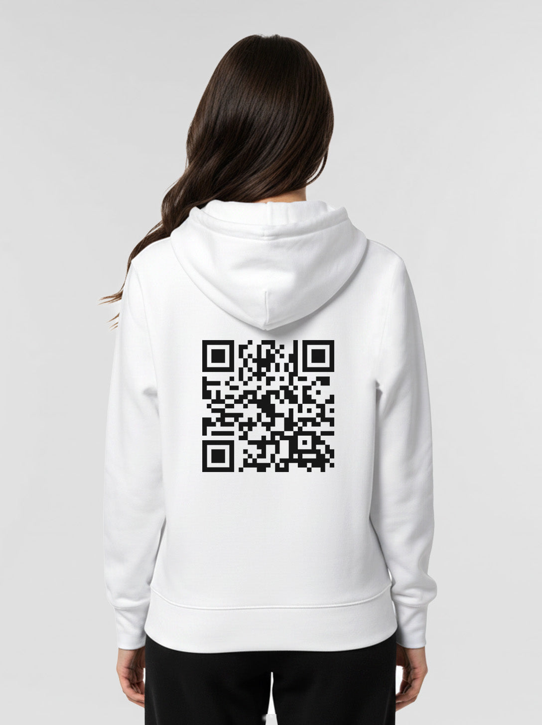 QR-Code Hoodie Unisex - CLASSIC