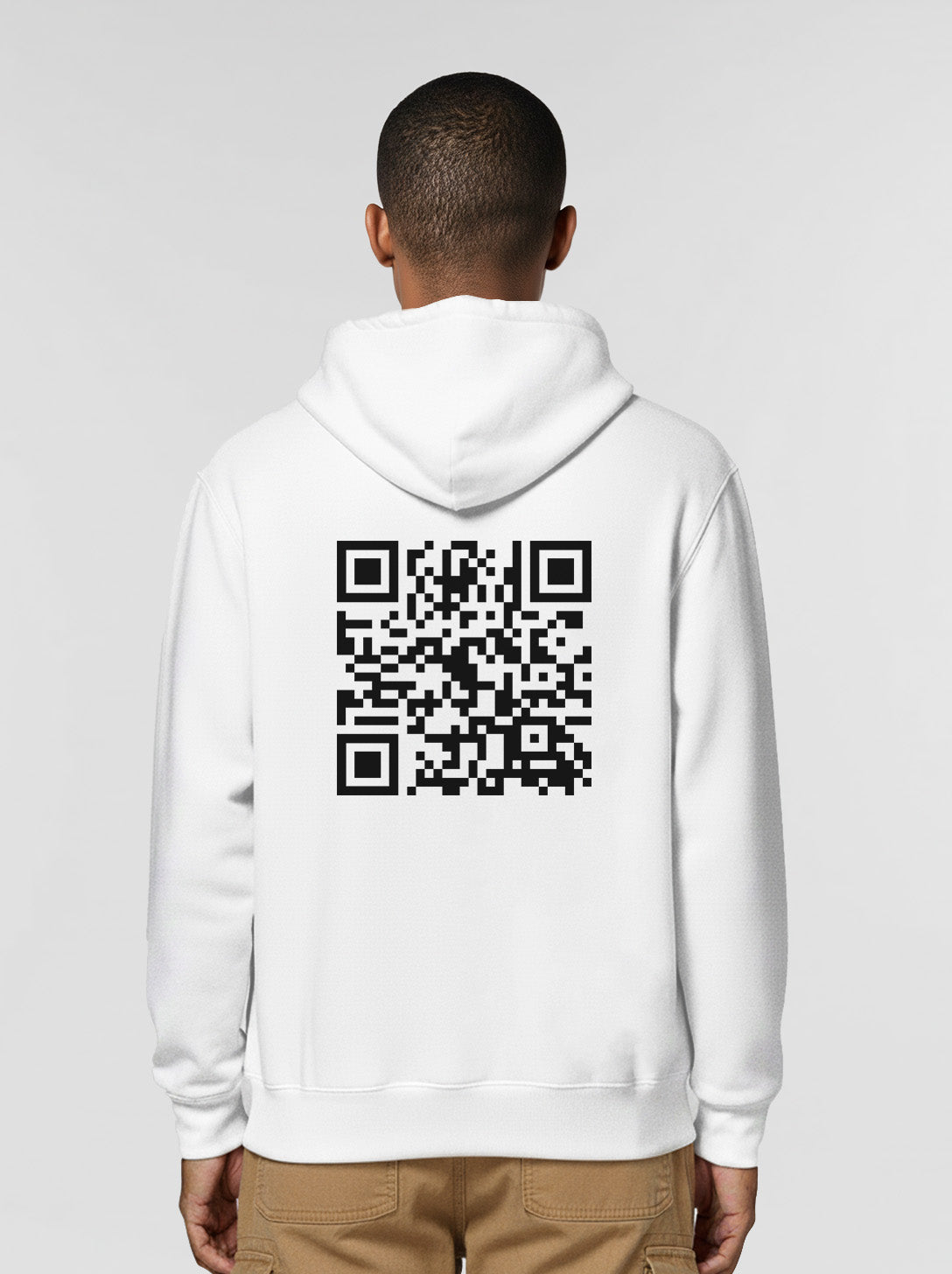 QR-Code Hoodie Unisex - CLASSIC