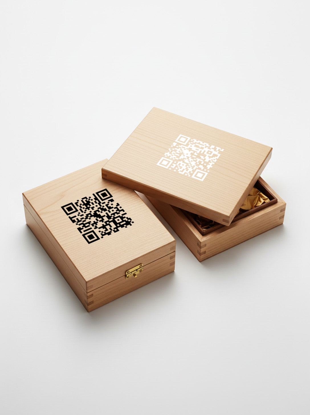 Updatable QR Code Sticker - Permanent - Black
