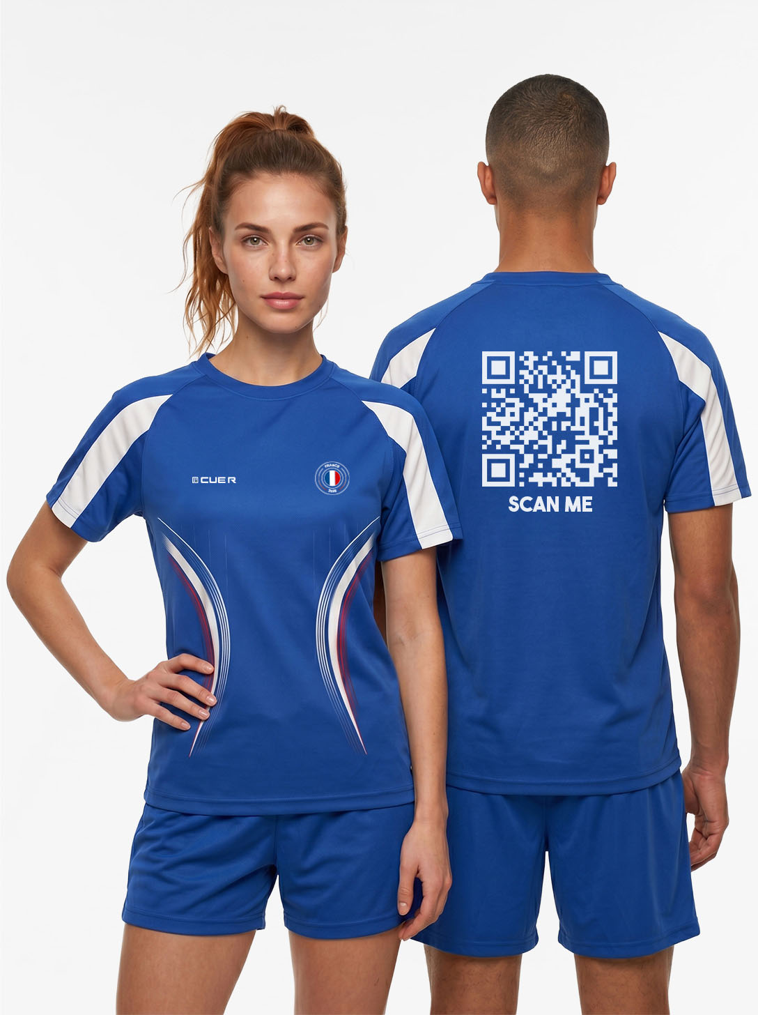 Maillot QR Code - France 2026 Édition Limitée - SCAN ME - CLASSIC