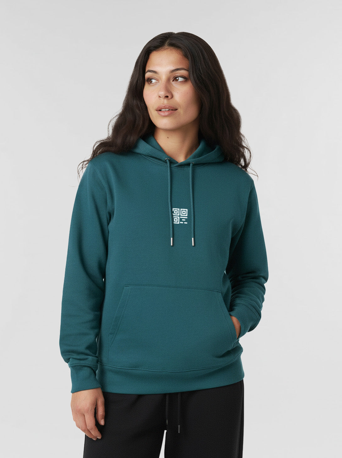 QR Code Hoodie Unisex - Scan Me - CLASSIC