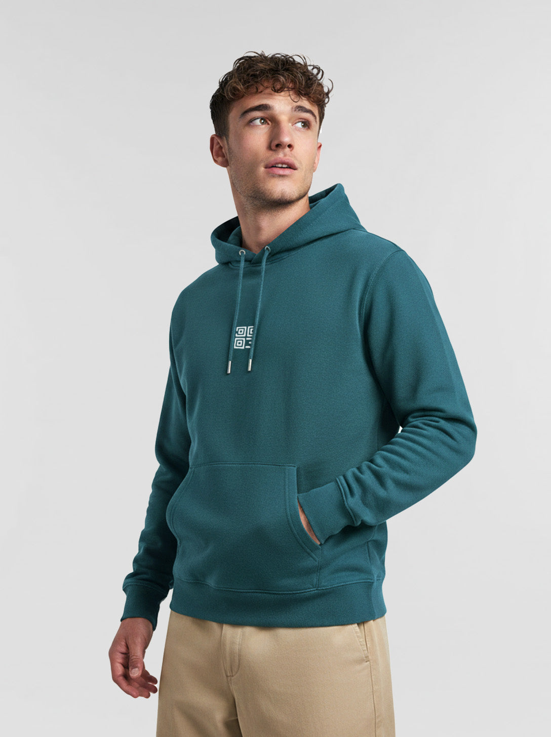QR Code Hoodie Unisex - Scan For A Date - CLASSIC