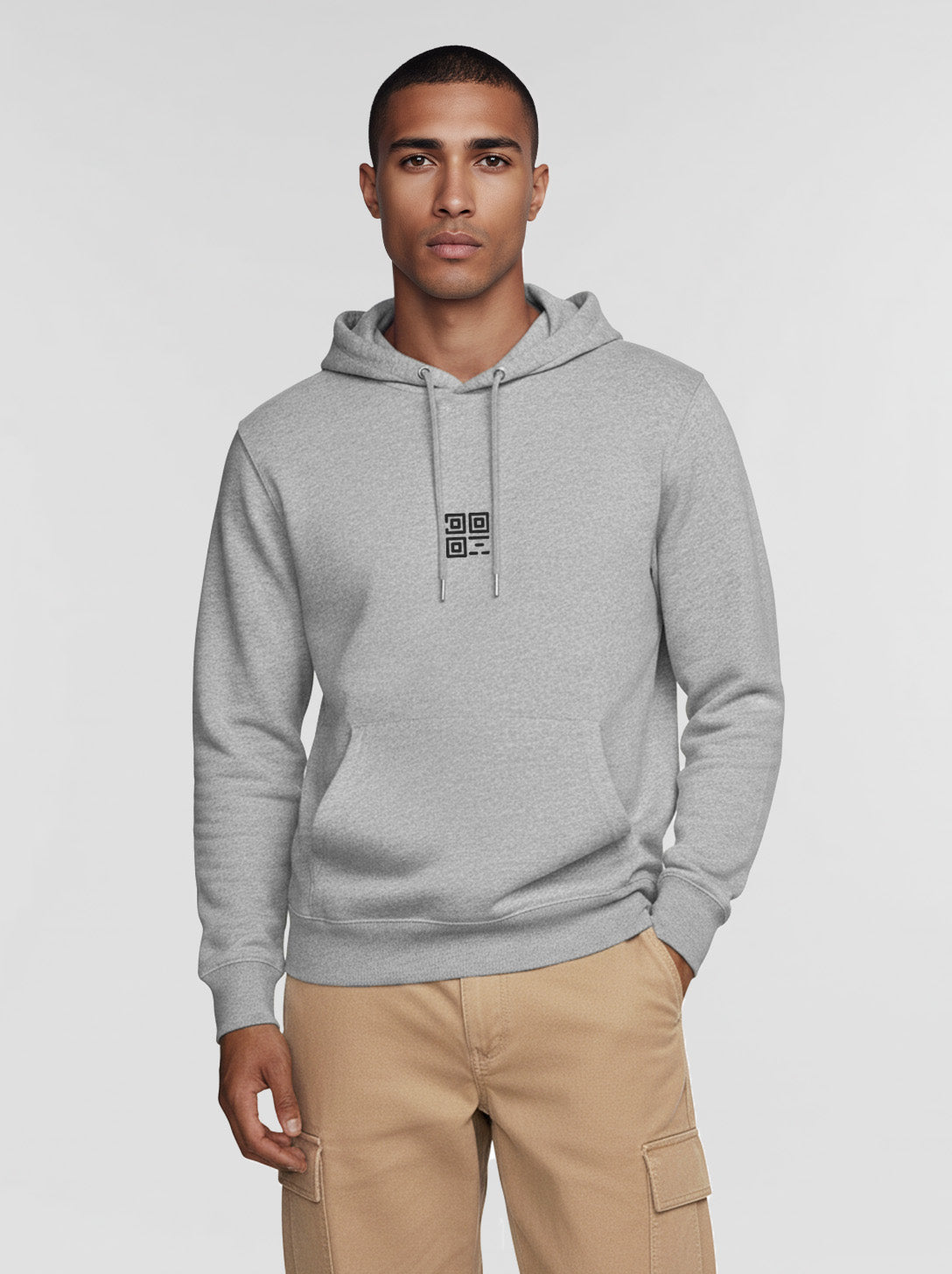 QR Code Hoodie Unisex - Scan For A Date - CLASSIC
