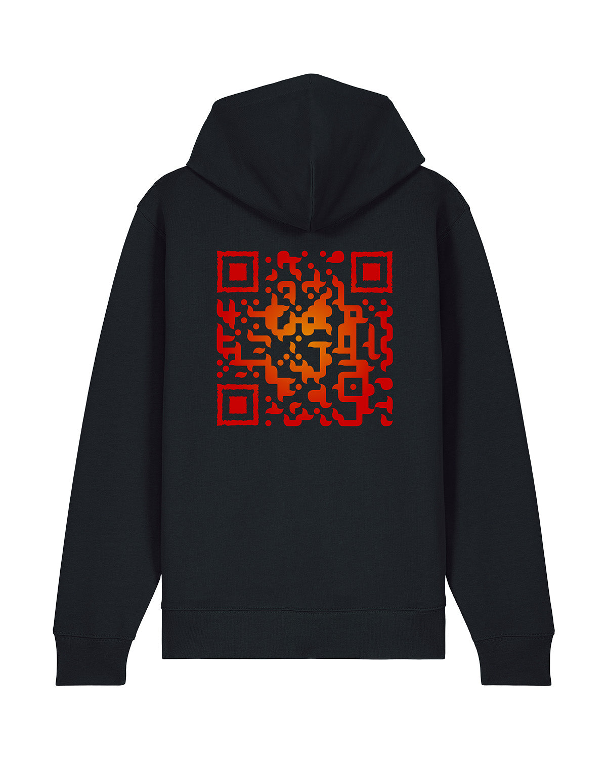 QR-Code Zip Hoodie Unisex - FIREBALL