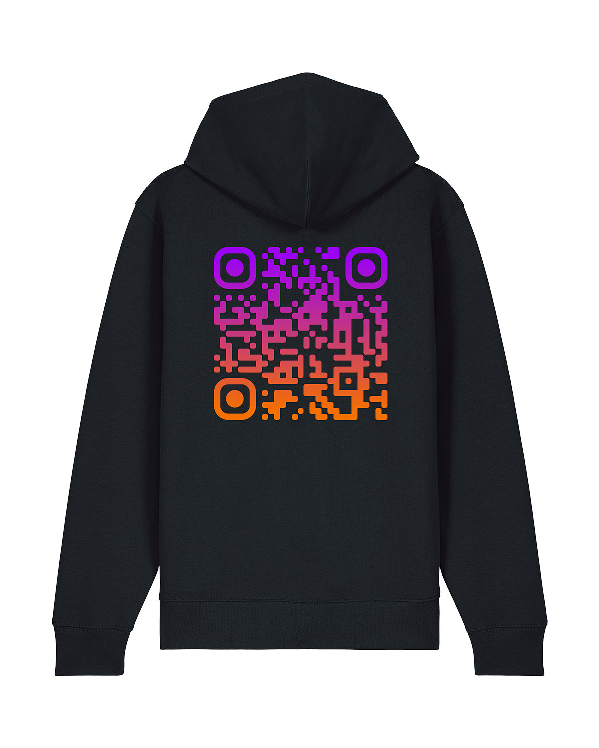 QR-Code Zip Hoodie Unisex - SUNSET