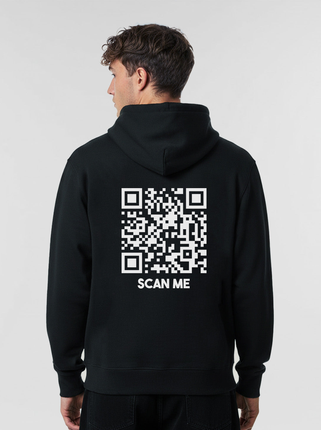 QR Code Hoodie Unisex - Scan Me - CLASSIC