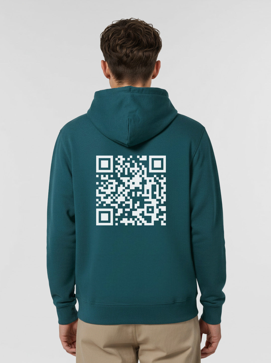 QR-Code Hoodie Unisex - CLASSIC