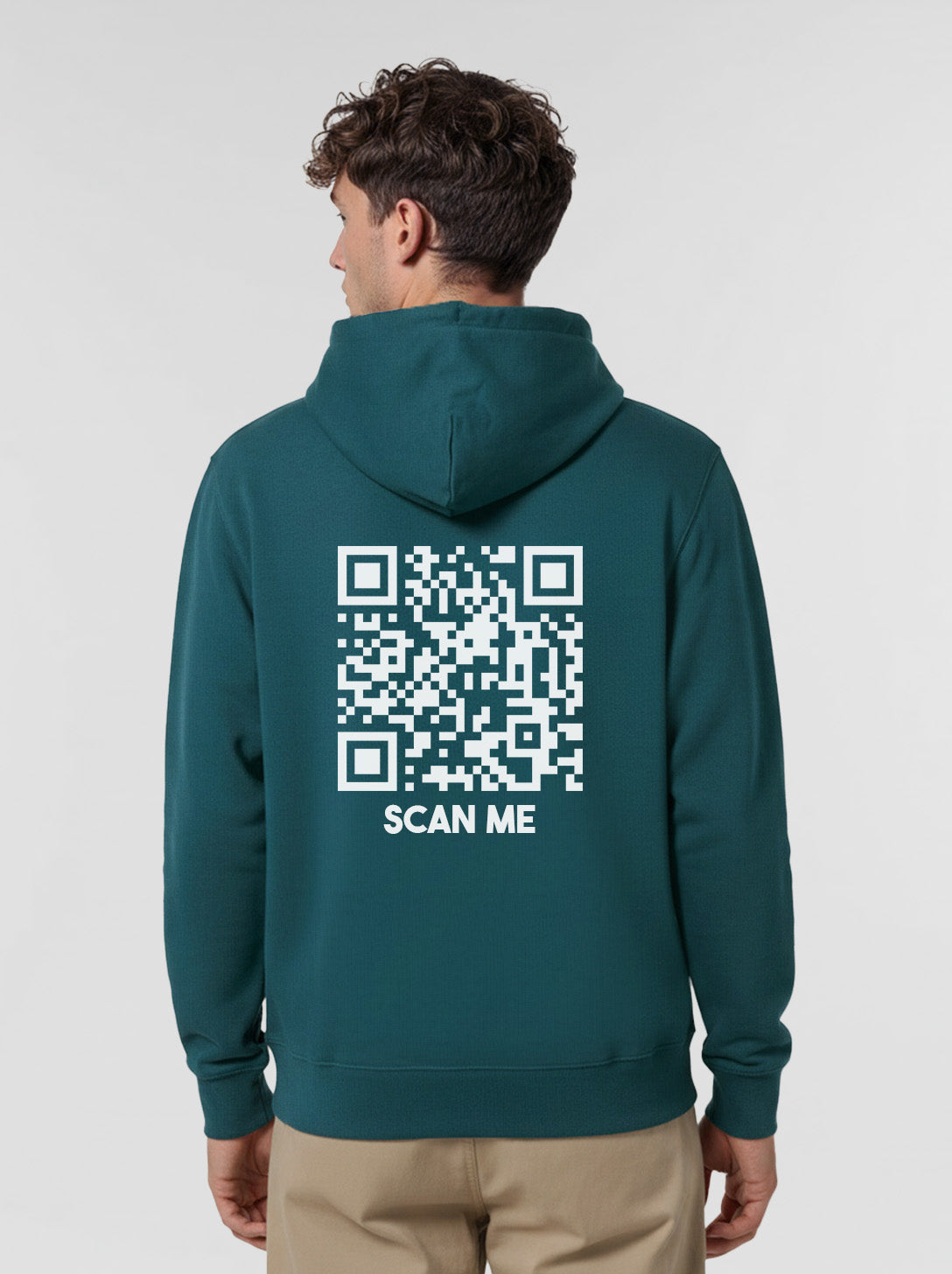 QR Code Hoodie Unisex - Scan Me - CLASSIC