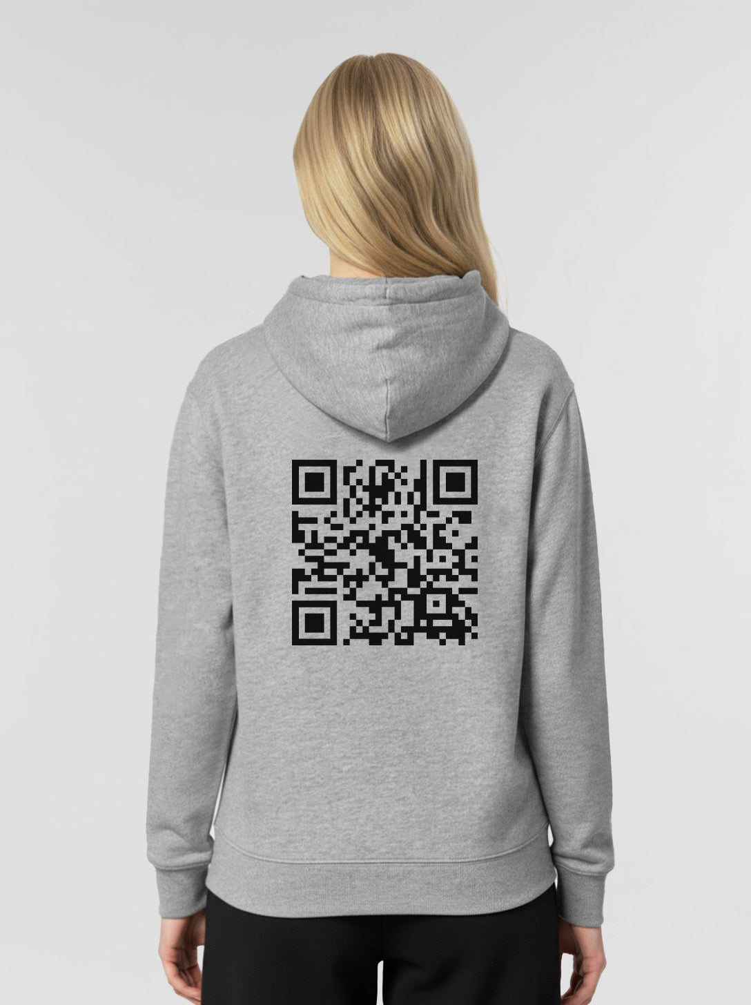 QR Code Hoodie Unisex - CLASSIC