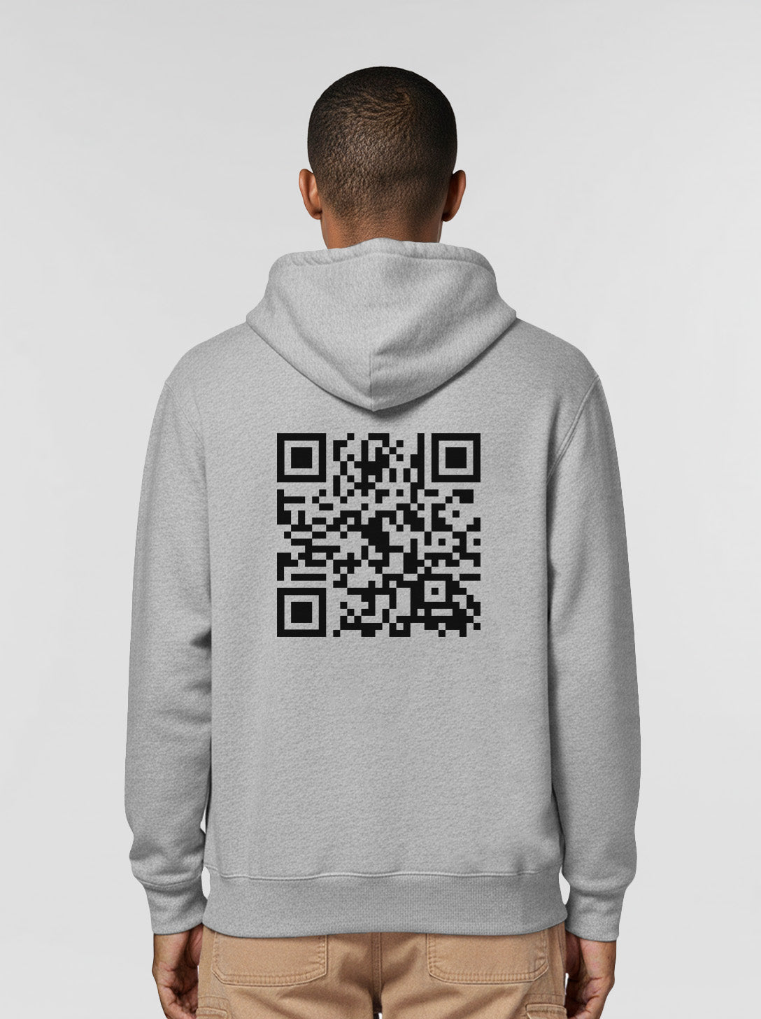 QR Code Hoodie Unisex - CLASSIC