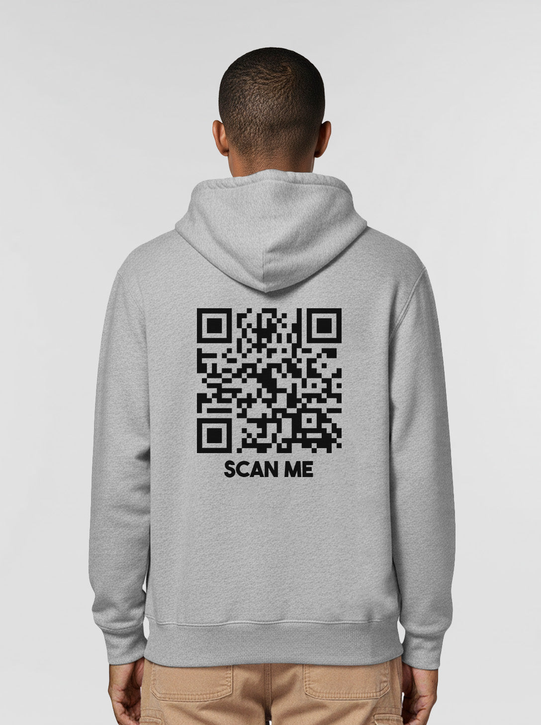 QR Code Hoodie Unisex - Scan Me - CLASSIC