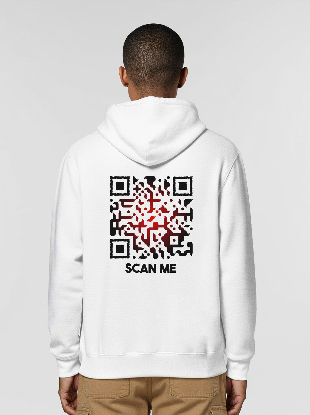 QR Code Hoodie Unisex - Scan Me - BLACKSMITH