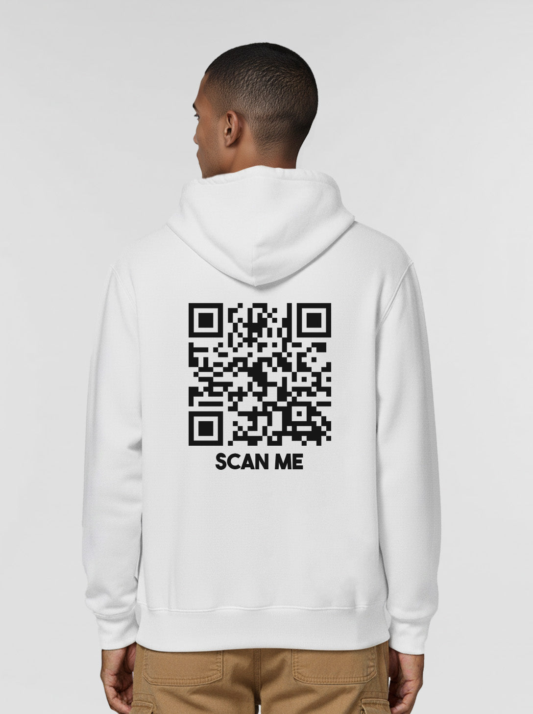 QR Code Hoodie Unisex - Scan Me - CLASSIC