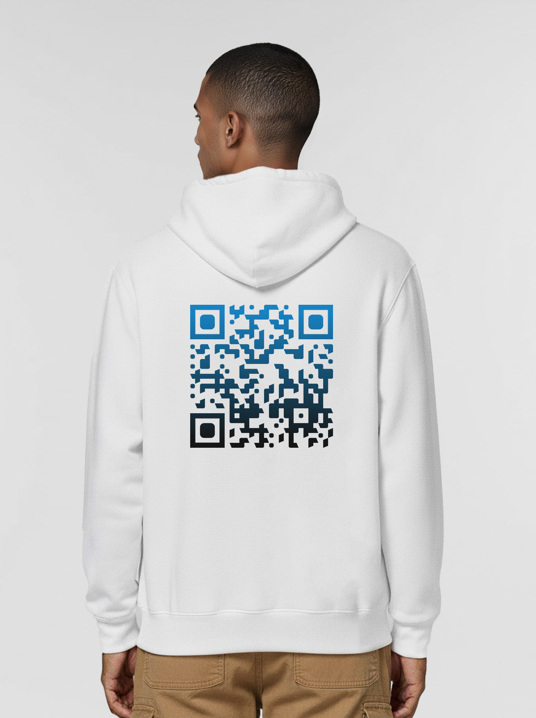 QR Code Hoodie Unisex - NIGHTFALL