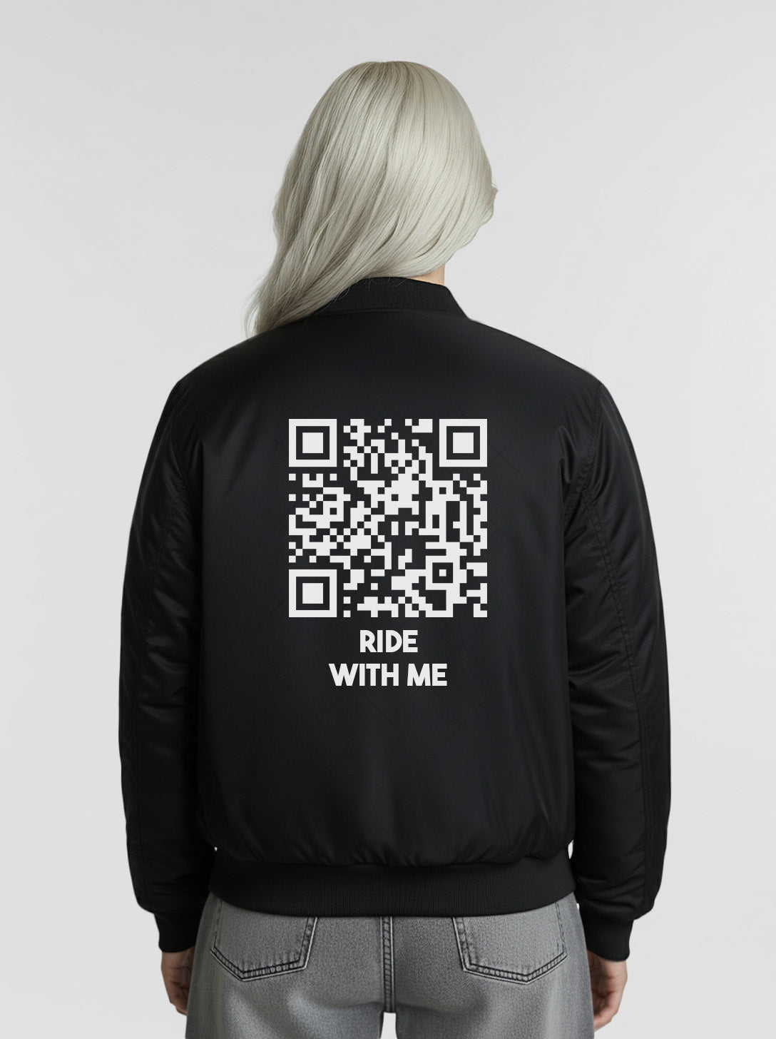 QR-Code Jacke - Ride With Me - CLASSIC