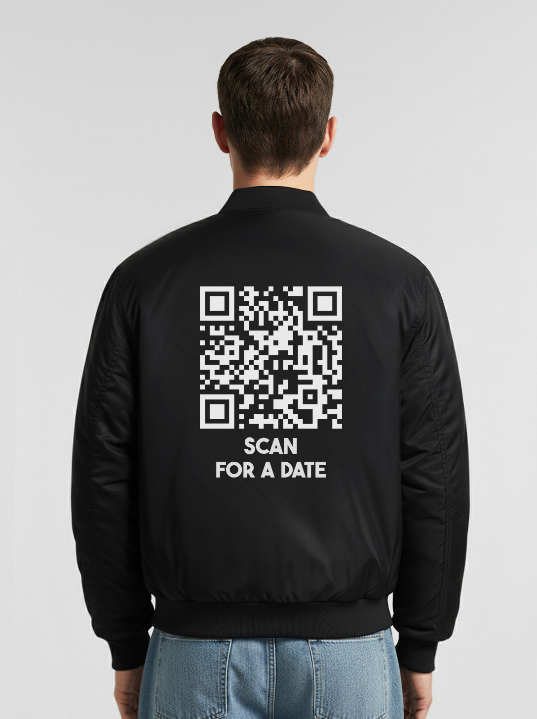 QR-Code Jacke - Scan For A Date - CLASSIC