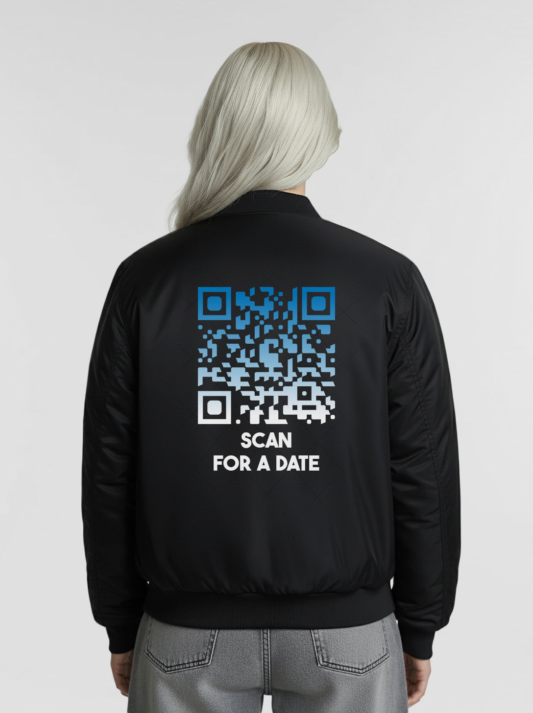 QR-Code Jacke - Scan For A Date - NIGHTFALL