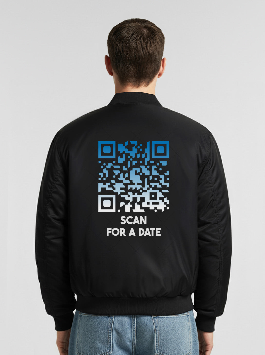 QR-Code Jacke - Scan For A Date - NIGHTFALL