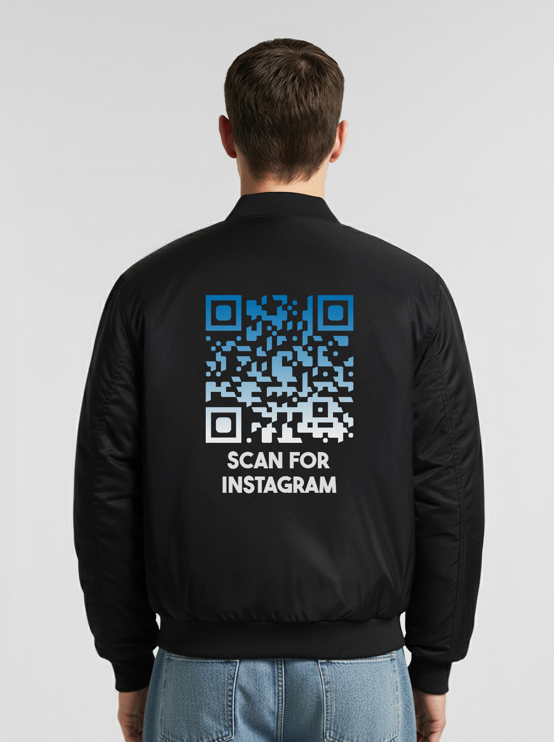 QR-Code Jacke - Scan For Instagram - NIGHTFALL