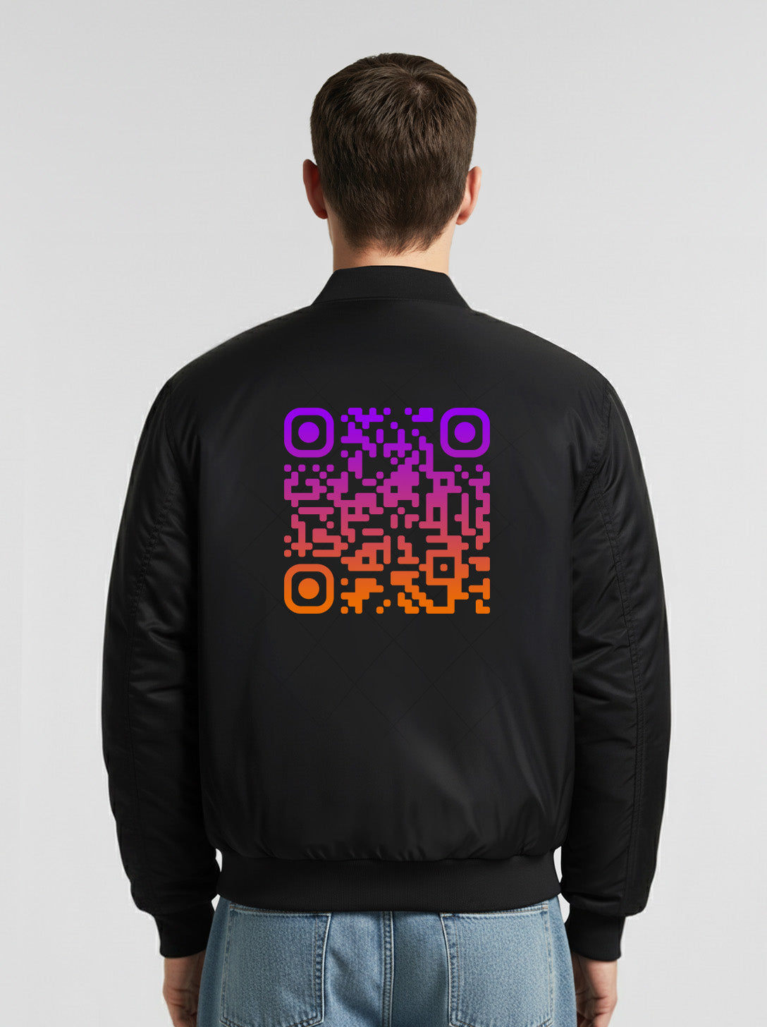 QR-Code Jacke - SUNSET
