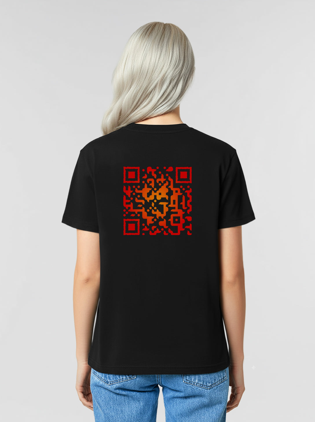 QR-Code T-Shirt Unisex - FIREBALL