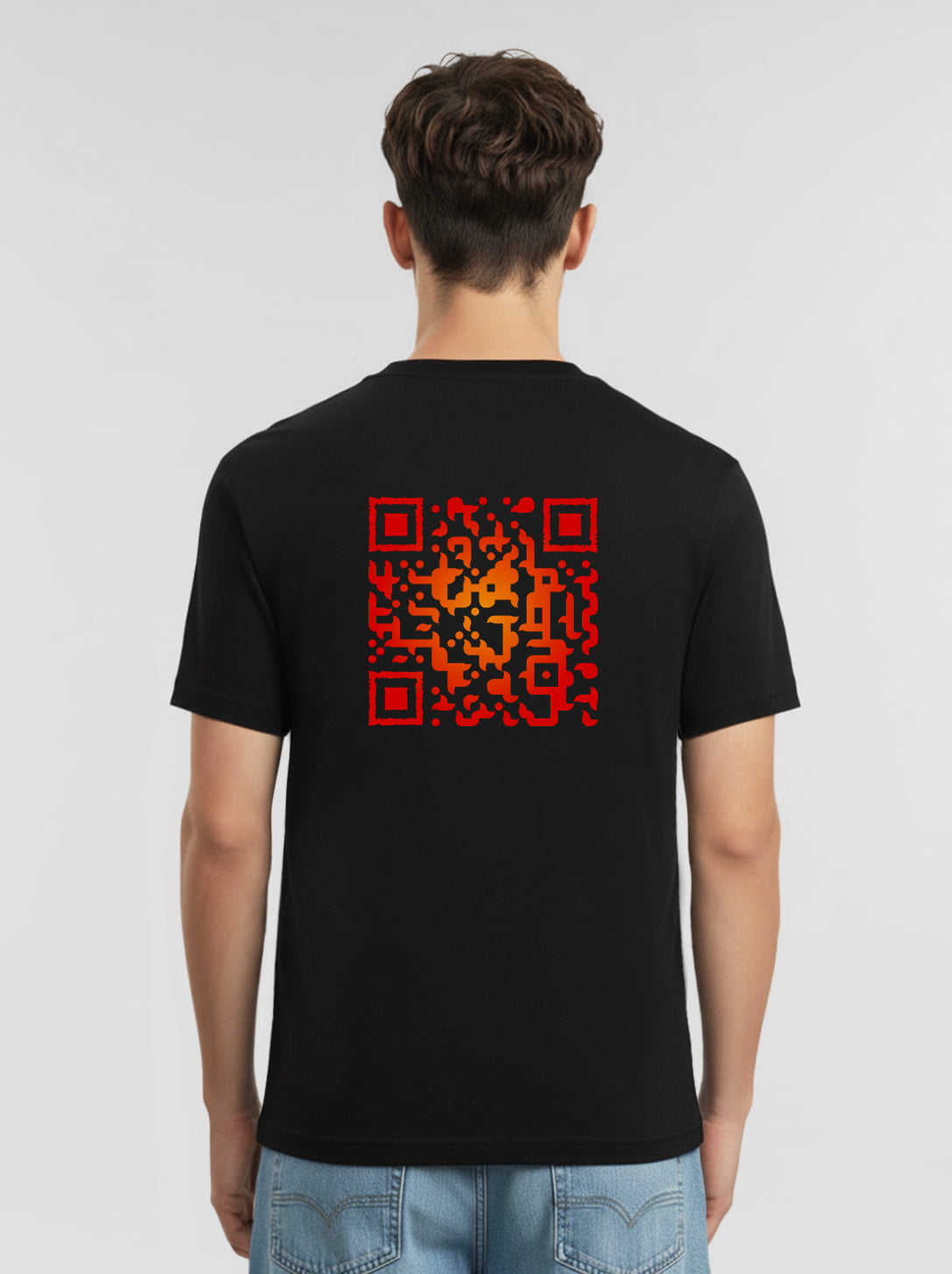 QR-Code T-Shirt Unisex - FIREBALL