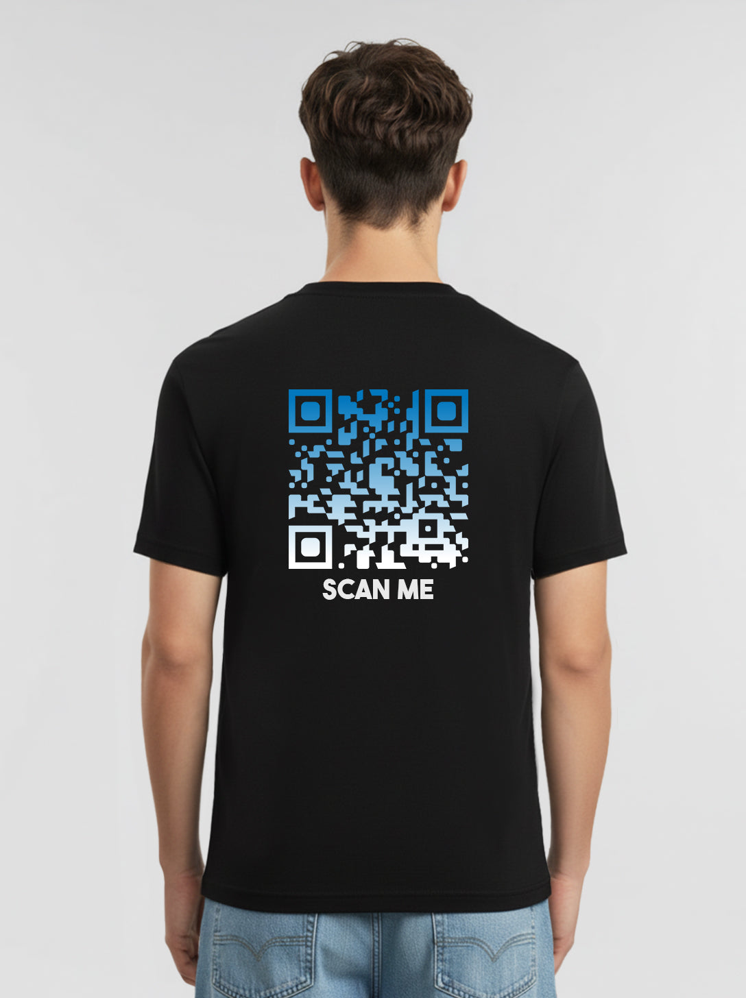 QR-Code T-Shirt Unisex - Scan Me - NIGHTFALL