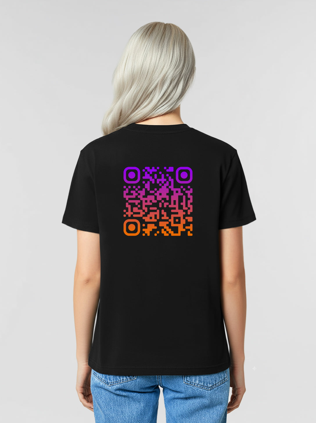 QR-Code T-Shirt Unisex - SUNSET