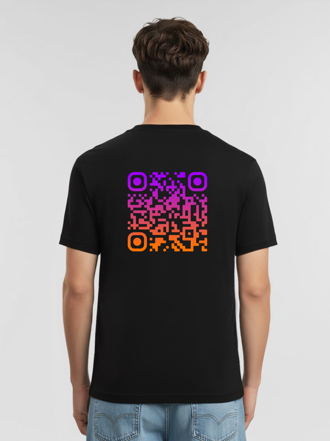 QR-Code T-Shirt Unisex - SUNSET