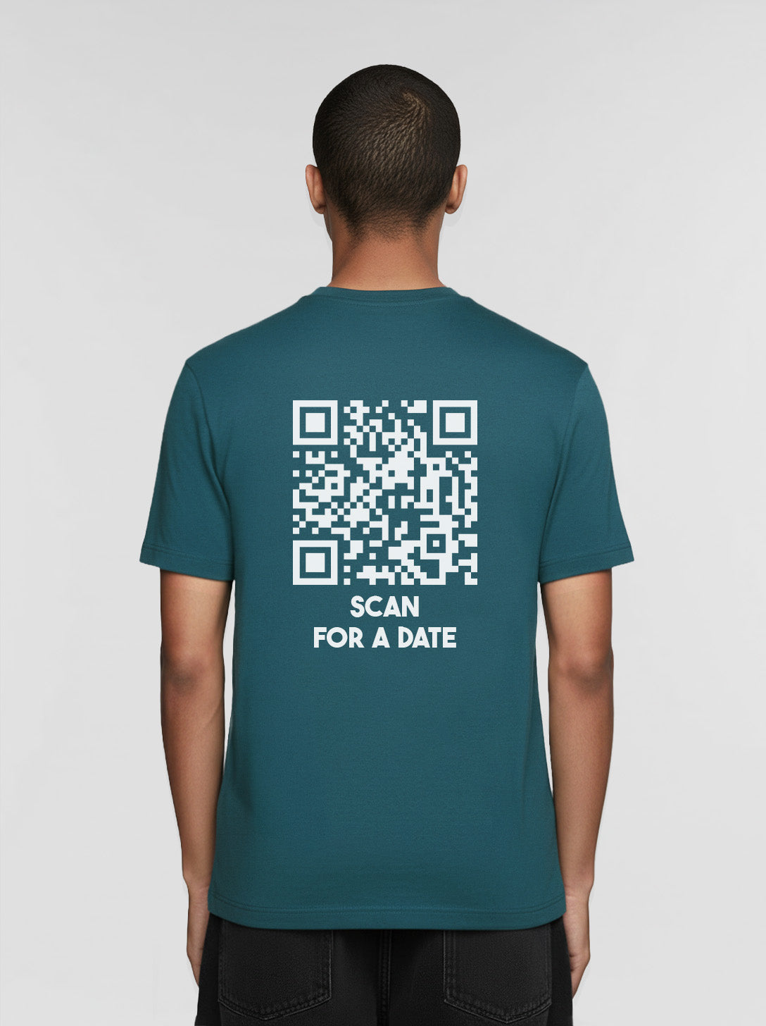 QR-Code T-Shirt Unisex - Scan For A Date - CLASSIC