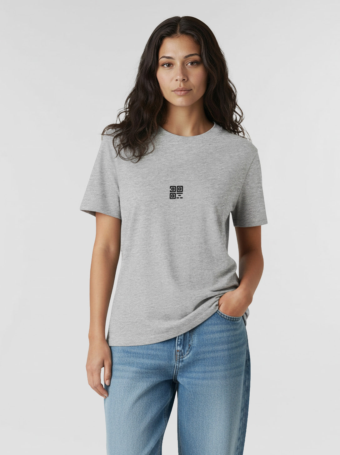 QR-Code T-Shirt Unisex - Scan For A Date - CLASSIC