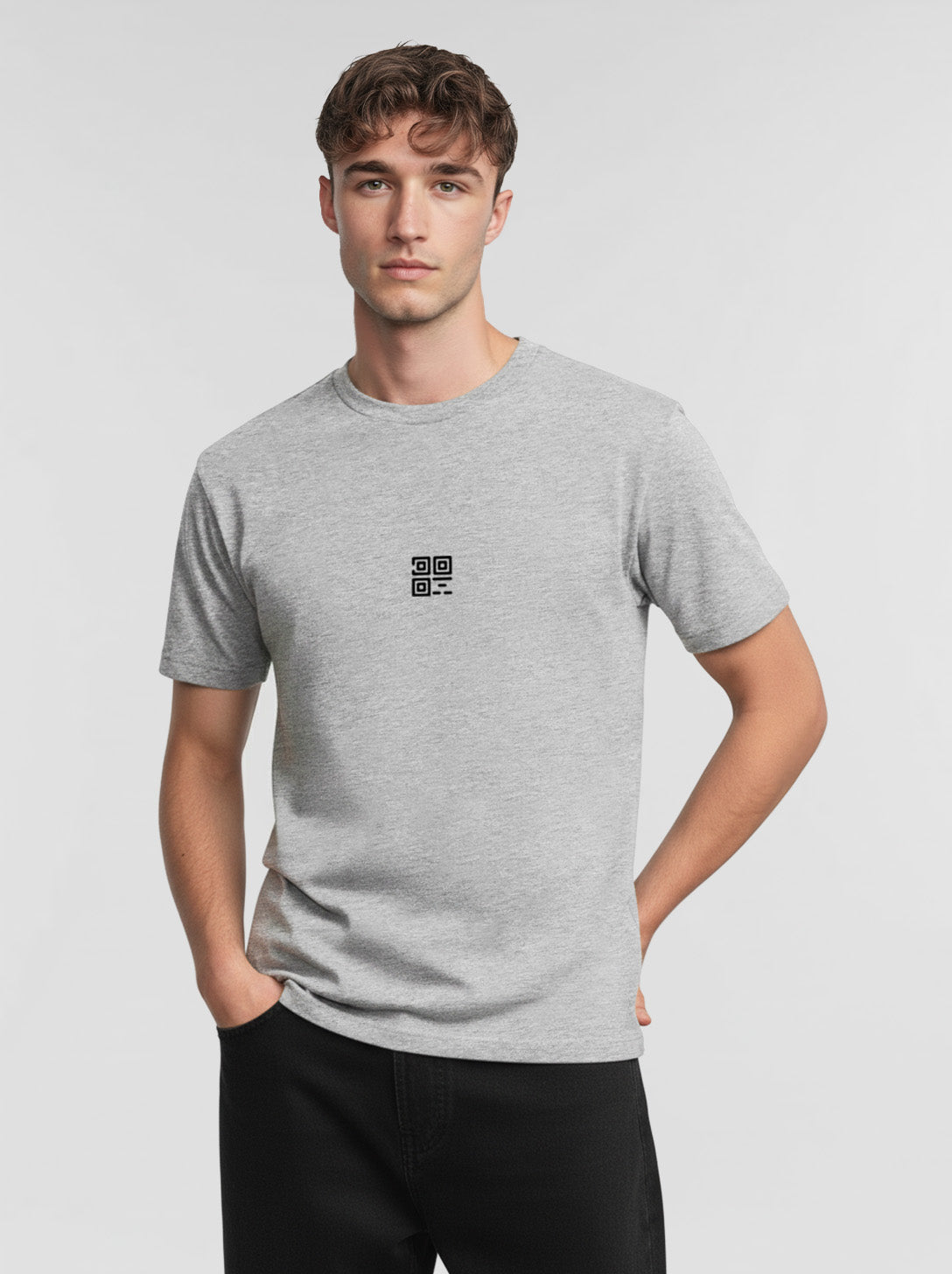 QR-Code T-Shirt Unisex - Scan For A Date - CLASSIC