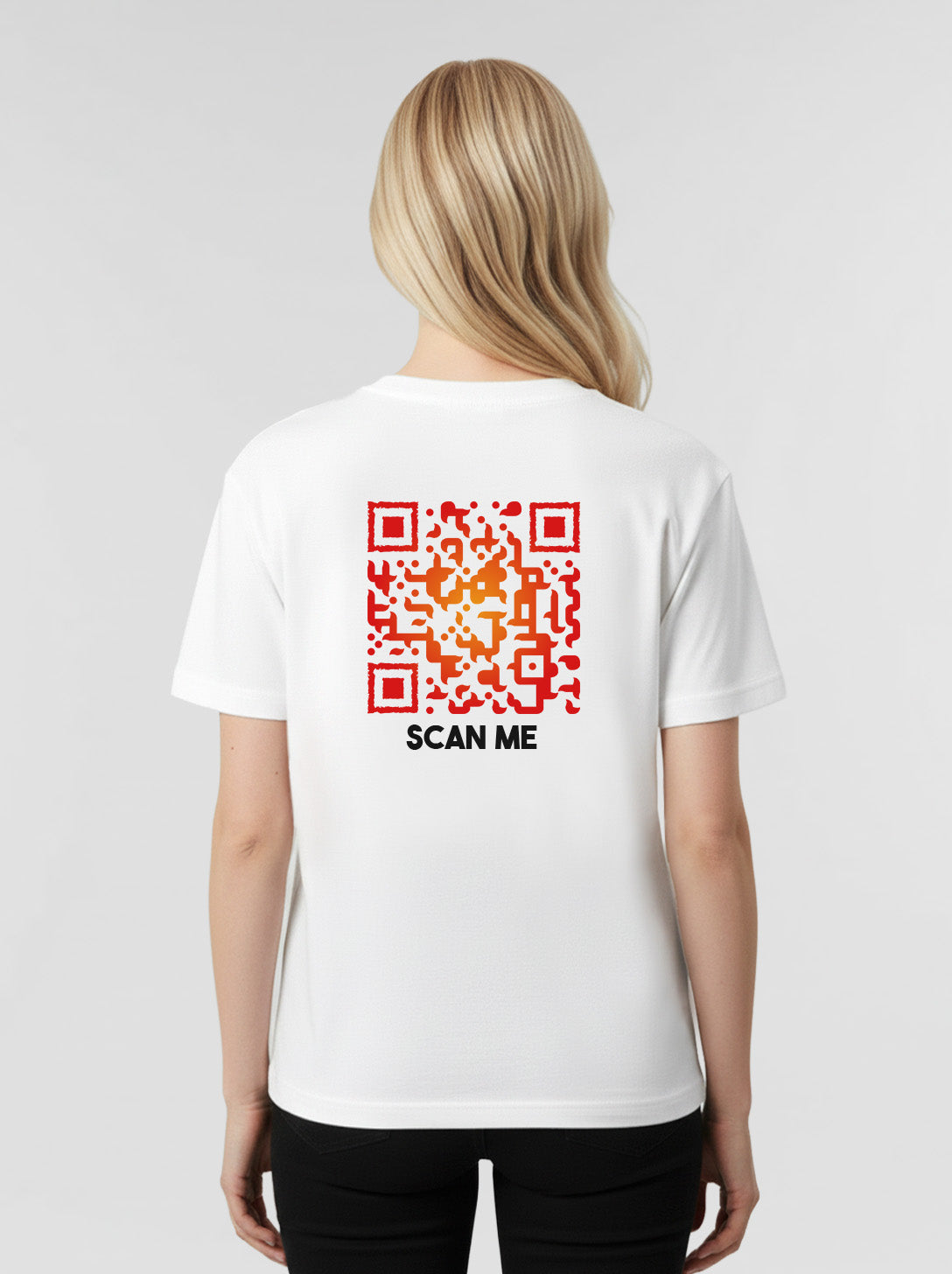 QR-Code T-Shirt Unisex - Scan Me - FIREBALL