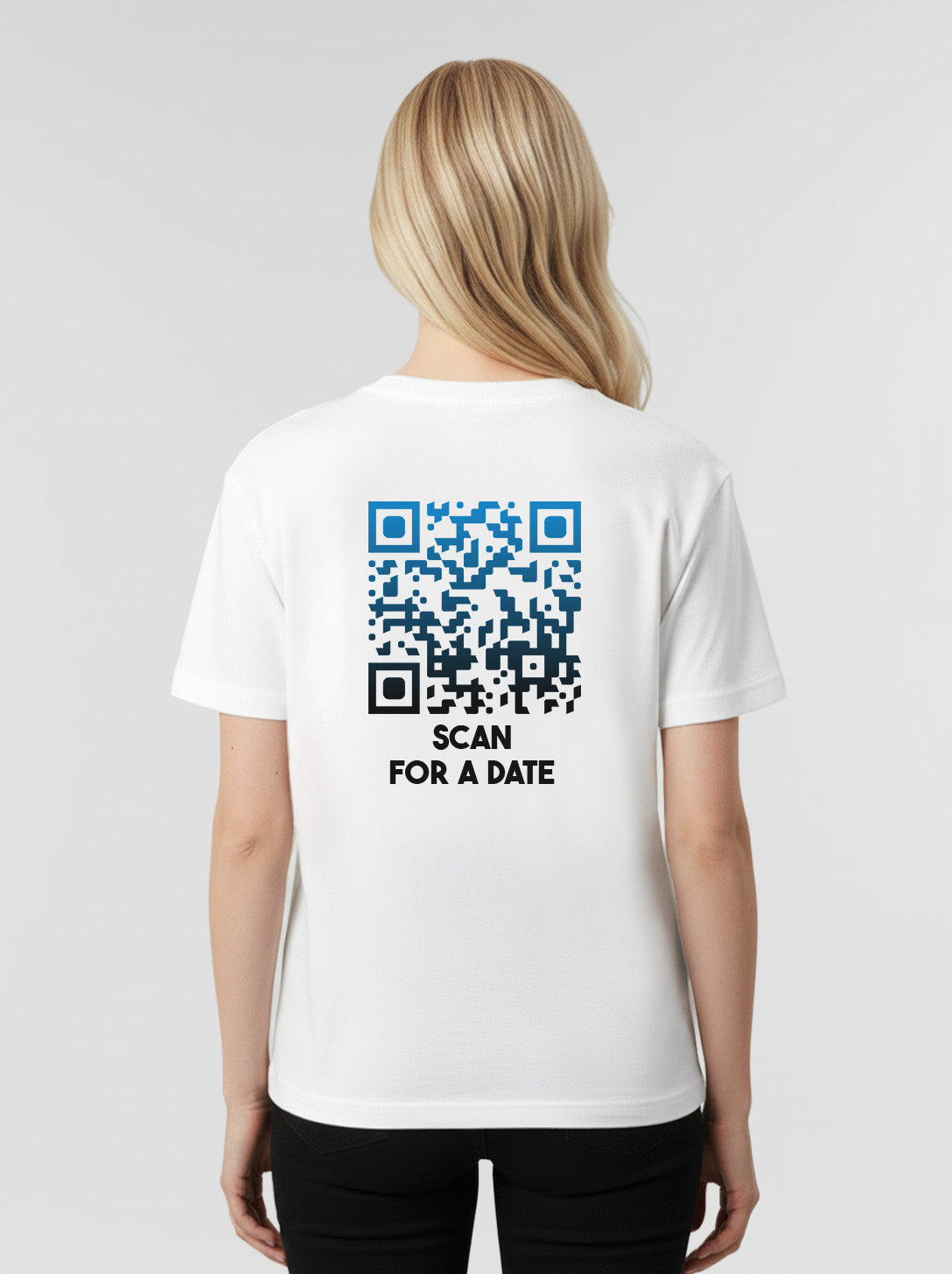 T-shirt QR code unisexe - Scan For A Date - NIGHTFALL