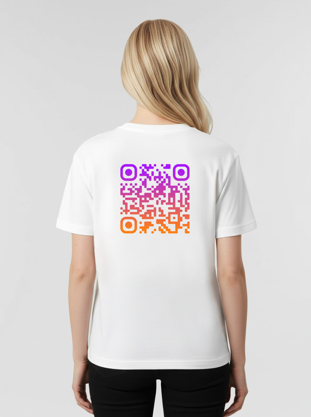 QR-Code T-Shirt Unisex - SUNSET