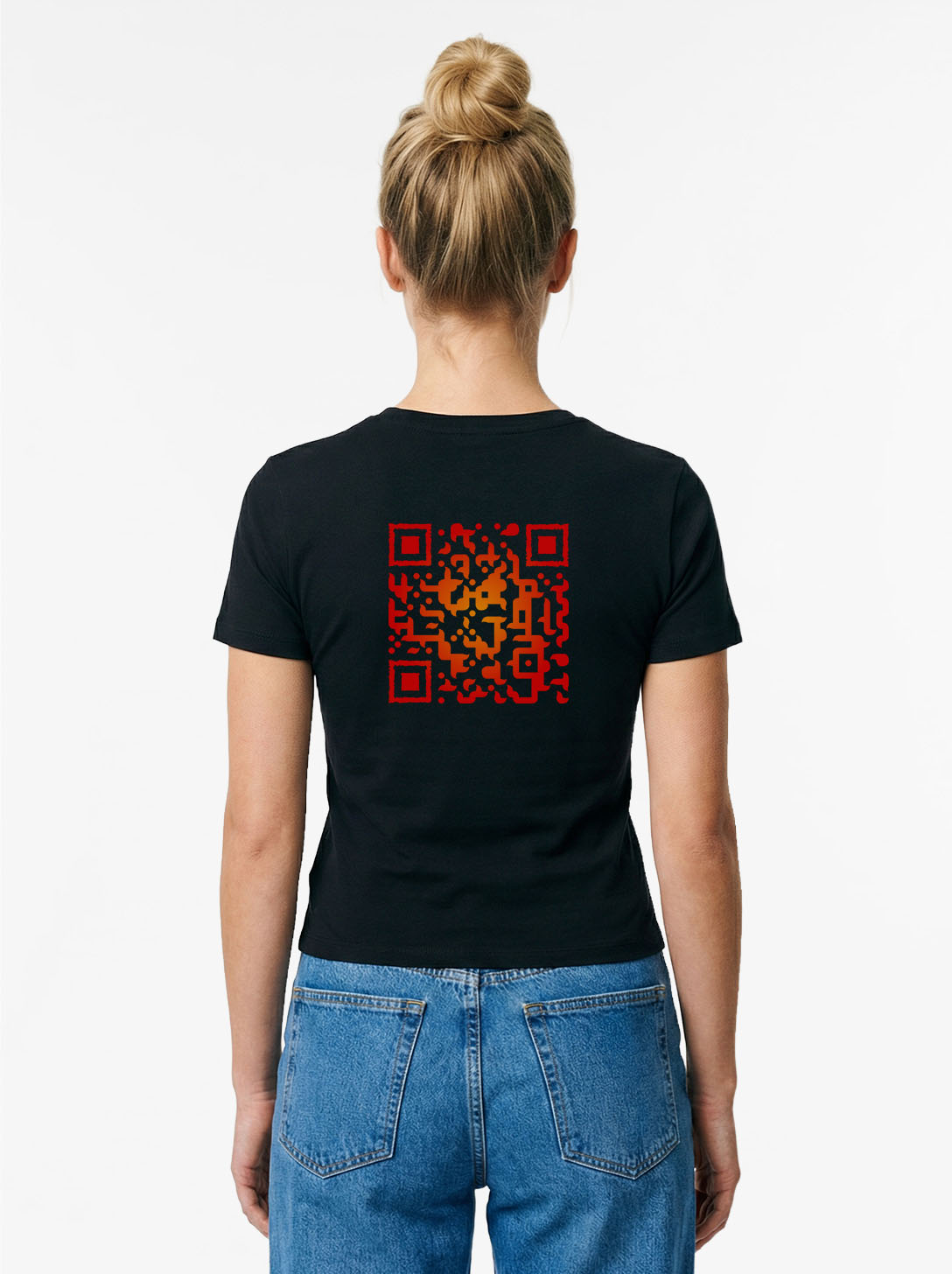 QR Code T-Shirt Women - FIREBALL