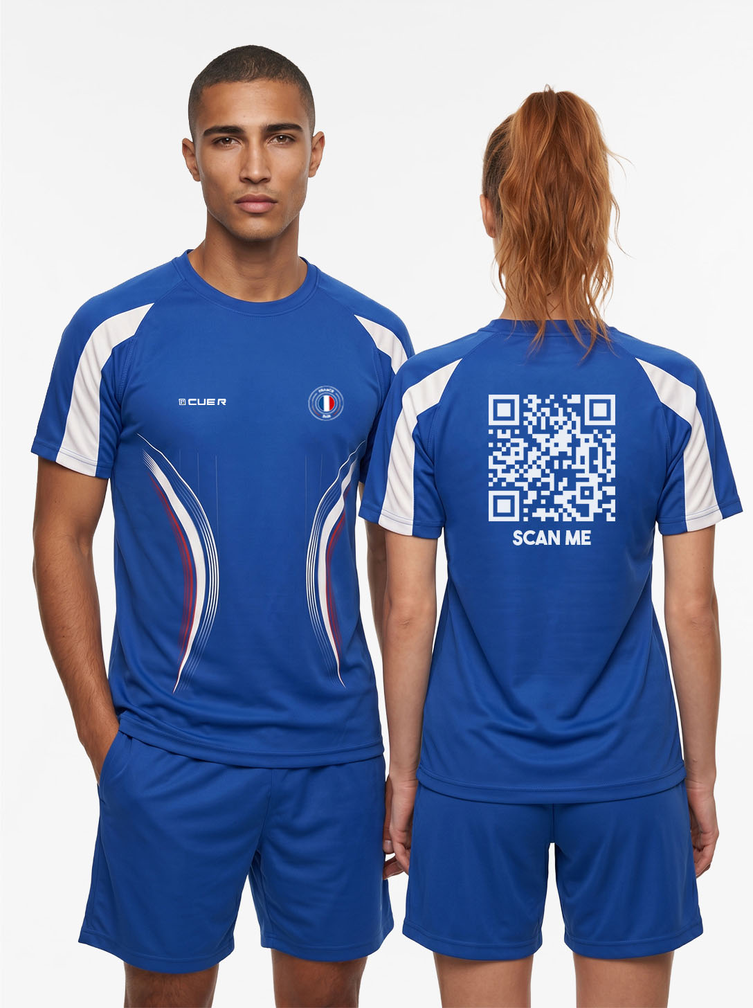 QR Code Jersey - France 2026 Limited Edition - SCAN ME - CLASSIC