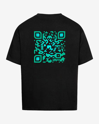 OCEAN Oversized QR Code T-Shirt Unisex