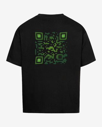 OUTLANDER T-Shirt QR Code Oversize Unisex