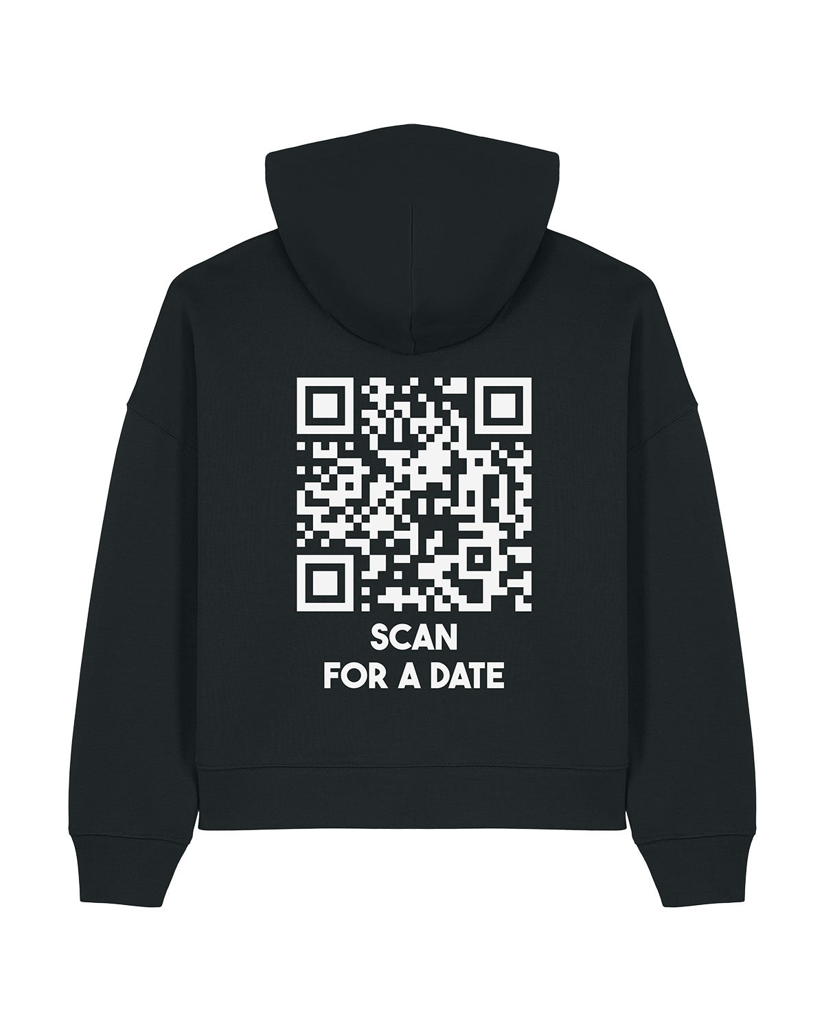 QR Code Hoodie Women - Scan For A Date - CLASSIC