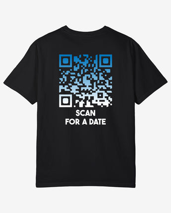 Scan For A Date NIGHTFALL QR Code T-Shirt Unisex