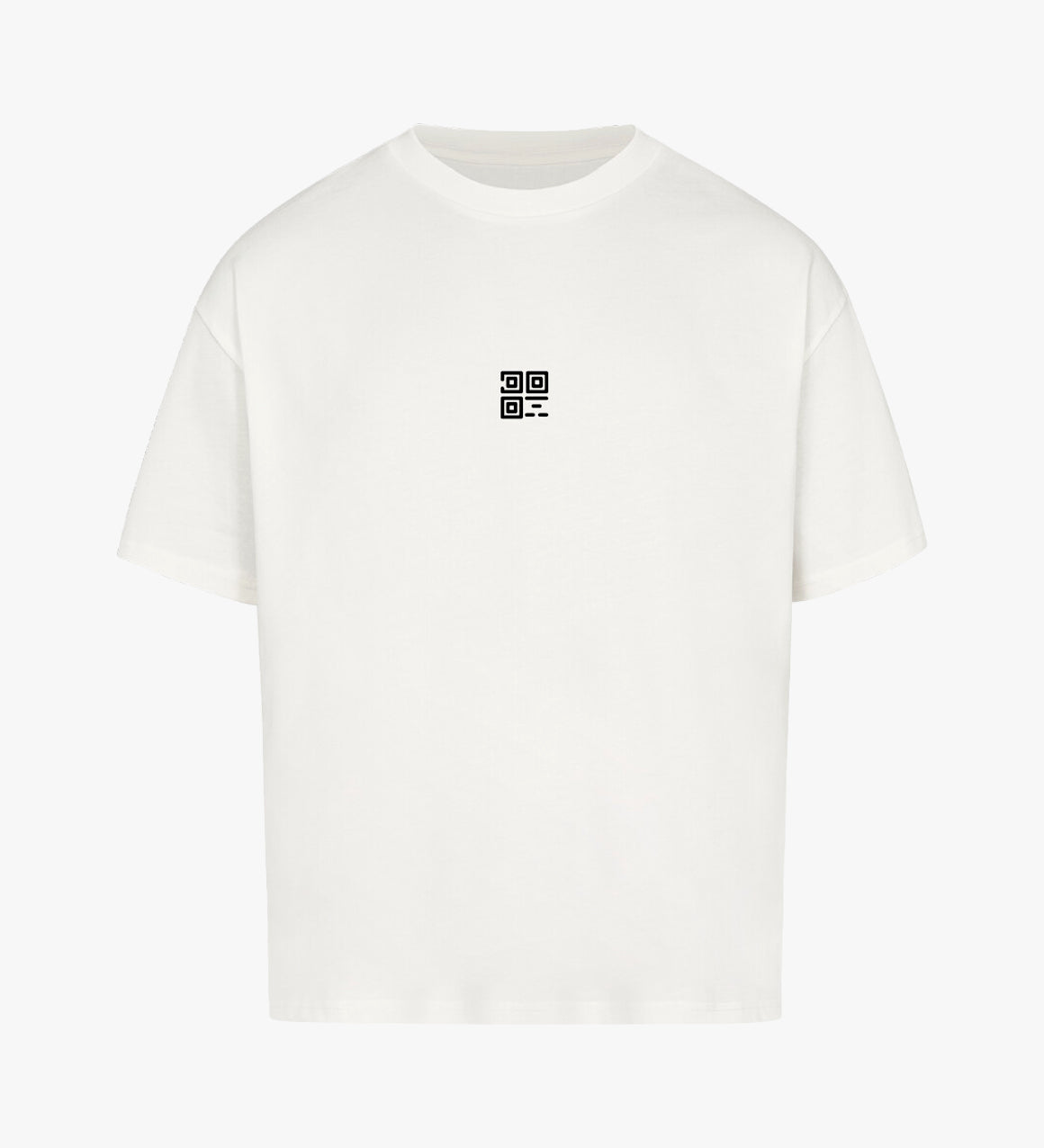 CLASSIC Oversized QR-Code T-Shirt Unisex